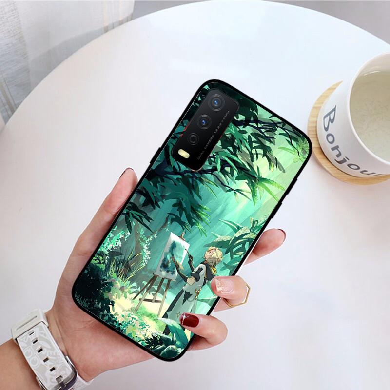 Genshin Impact Game Yan Fei Phone Case For VIVO Y31 Y21 Y70 Y21S Y20 Y72 1907 Y12 Y11S Y53S Y33S Y55 Y76 Y51 Y15S Y01 Funda