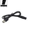 Universal USB Electric Shaver Charger Cable - Durable PVC Injection Molded Power Cord.