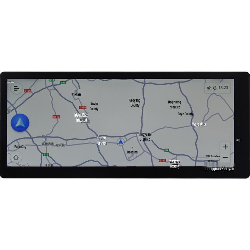 Compatible with 25 Chery QQ Ice Cream Models: Navigation Tempered Film, Domi Central Control Screen Protector, Car Interior Modification Accessory.