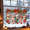 Christmas Stocking, Kitten, Static Cling Sticker, Does Not Damage Glass, Living Room Window