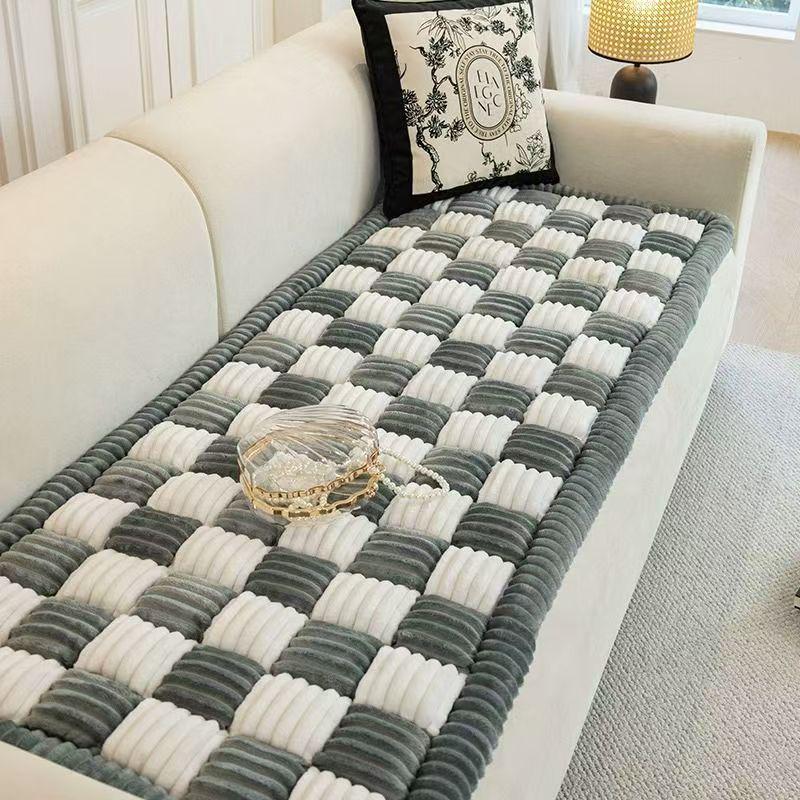 

Плюшевая Нескользящая Подушка для Заднего Сиденья Автомобиля для Питомцев и Подушка для Дивана 50cm x 50cm