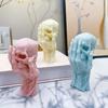 Skull Shaped Silicone Molds for Candle Soap Halloween Present,