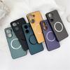 For Xiaomi Poco X7 Pro 5G Case Drop-Proof TPU+Cloth Back Phone Cover Compatible with MagSafe