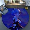 ReZero Round Area Rug,Carpet Rug for Living Room Bedroom Sofa Playroom Decor,Non-slip Floor Mat