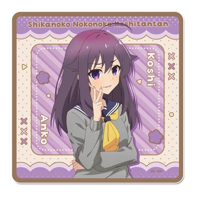 Shikanokokonokoshitantan Bean Paste Rubber Mat Coaster Tiger-eye