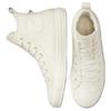 Converse Chuck Taylor All Star Trendy Casual Versatile Leather High-Top Espadrilles Women's White