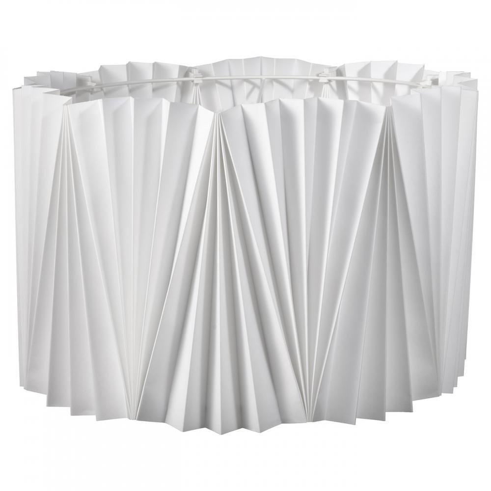 

ИКЕА КУНГШУЛЬТ Абажур плиссированный тканевый белый 42 см