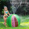 Large Watermelon Inflatable Beach Ball with Water Spray for Adults & Kids