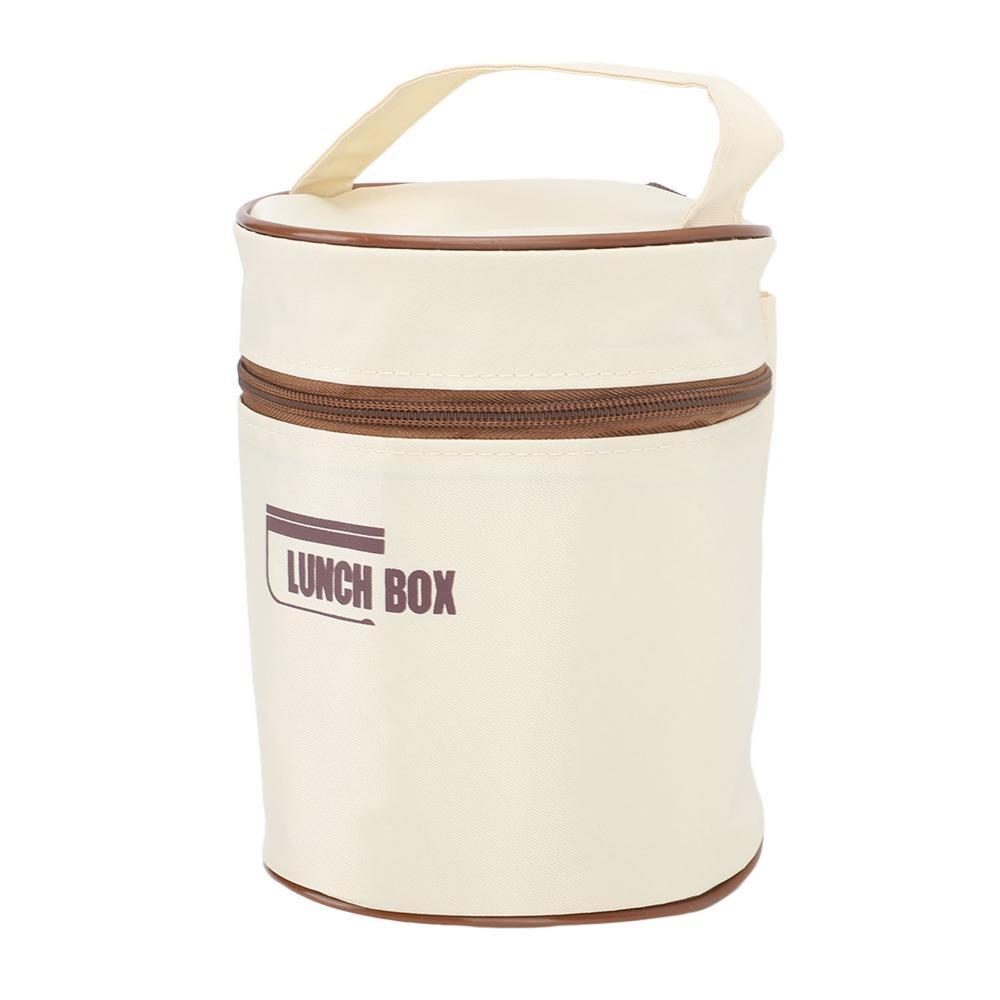 2PCS/3PCS/4PCS 304 Stainless Steel Insulated Lunch Container Portable Lunch Set  For Travel