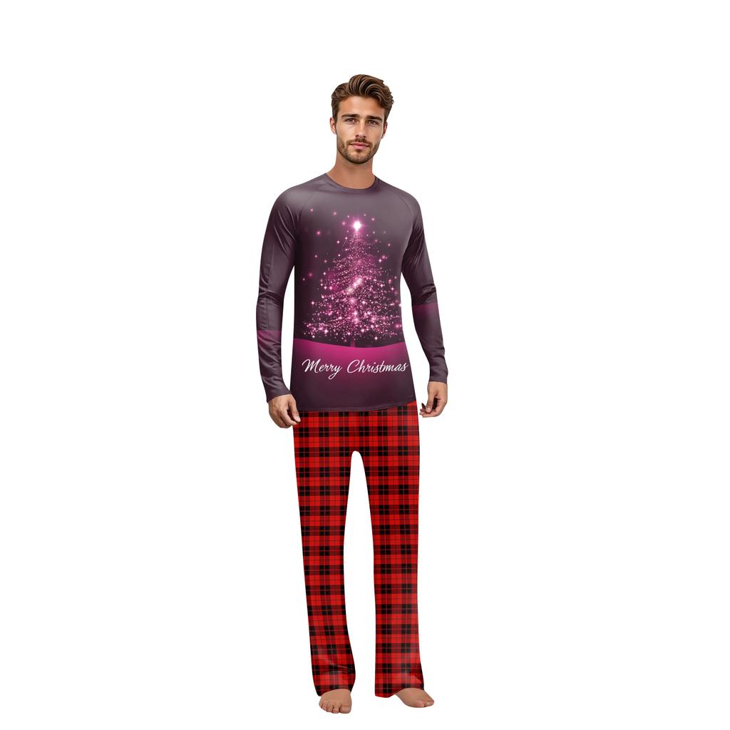 Passende Familiensets mit Weihnachtsmotiven, Langarmshirts und Hosen