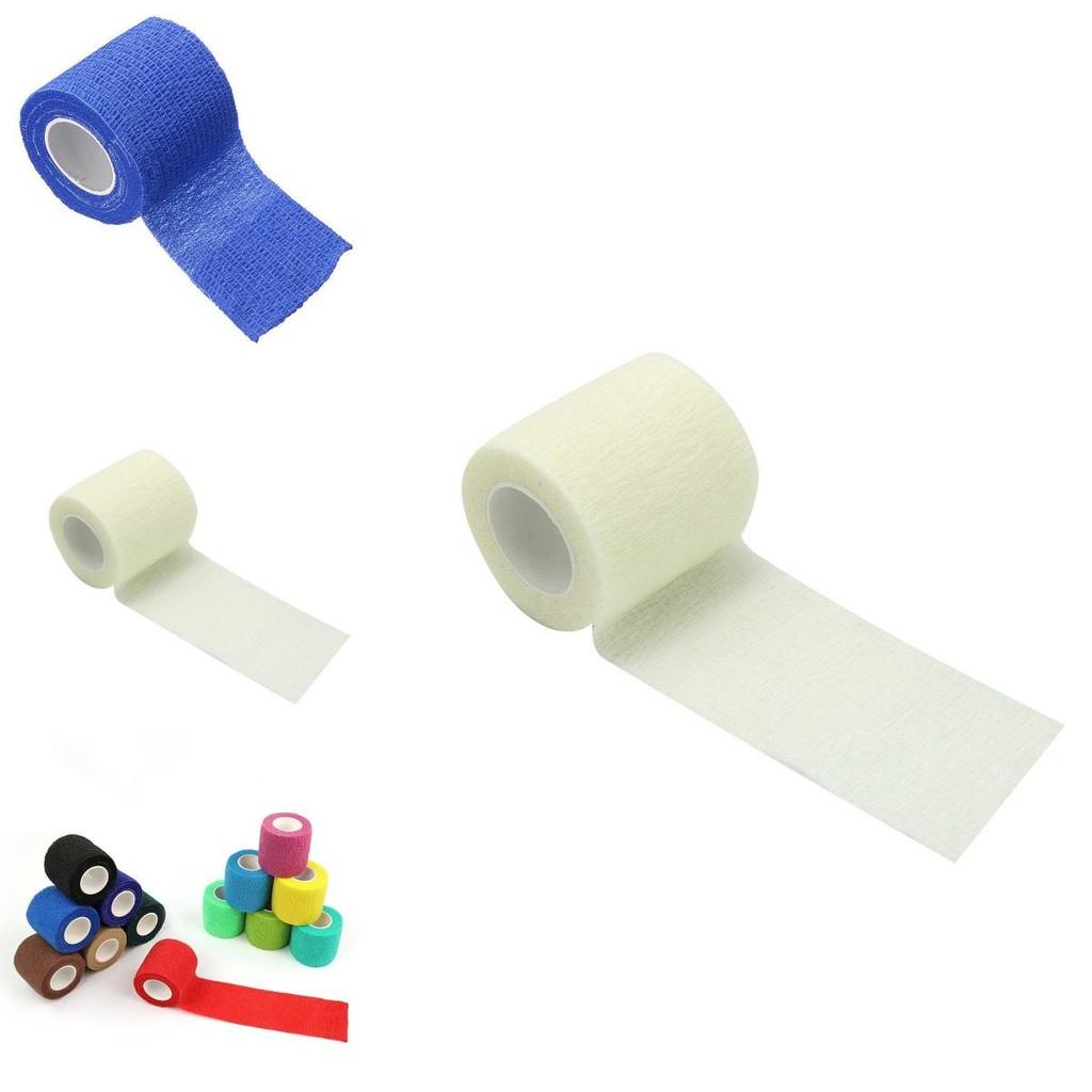 Sports Bandage Selfadhesive Nonwoven Elastic Tape For Basketball Injury Fixation Durable