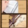 2025 Retro Financial Management Password Book: Stylish, High-Capacity Cash Storage