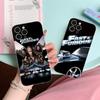 Coque de téléphone portable Fast Furious pour iPhone 16 15 14 13 12 11 X XR XS 8 6 Pro Max Plus Mini Couleur Transparente Impression Coque Jolie
