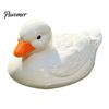 Miniature Duck Ornament for Landscaping Floating Resin Figurine, Realistic Yellow Statue, Simulation Animal Cute Statue Indoor Fish Tanks Outdoor