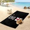 England National Football Team Printed Beach Towel Quick Dry Soft TowelPortable Large Rectangular Beach Blanket for Travel Swimming Pool
