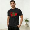 Unisex Kingdom of Morocco Flag Logo Art T Shirt Pure Cotton Clothing Amazing Short Sleeve Round Collar Tee Shirt Plus Size TShirt