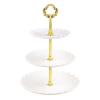 Holder Cake Stand Rack Tray Plate Display Home Christmas Wedding Plastic