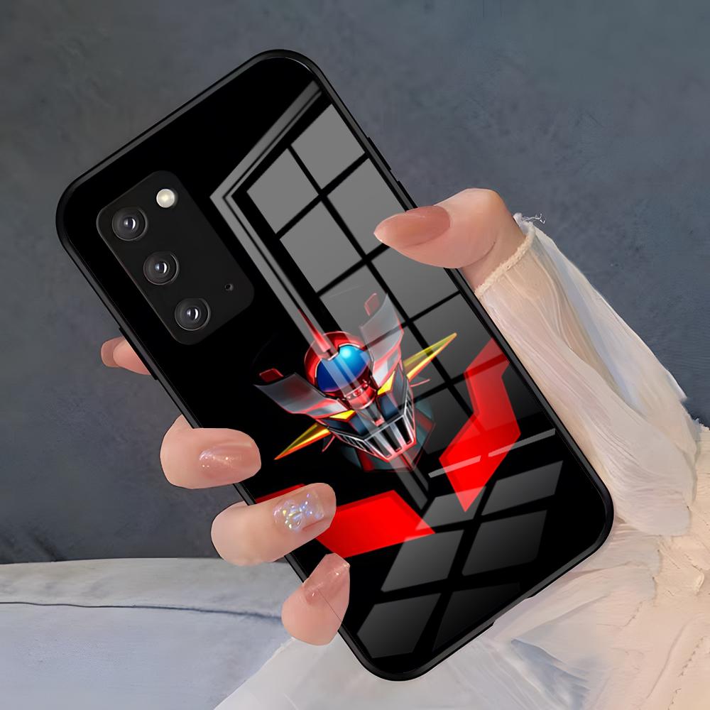Anime M-Mazinger Z Phone Case For Samsung S26 S25 Plus S20 S20 Plus S22 Ultra S23 FE S21 Plus S21 Ultra Glass Cover