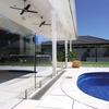 Multifunctional Stainless Steel Fence Clamp Railing Floor Stand No punching Spigot Balustrade Suppor