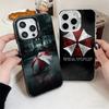 R-Resident-Evil Game Soft Phone Case for iPhone 15 16 17 Pro Max 17Air 16E 14 Plus 13 12 Mini Shockproof Cover Back Shell