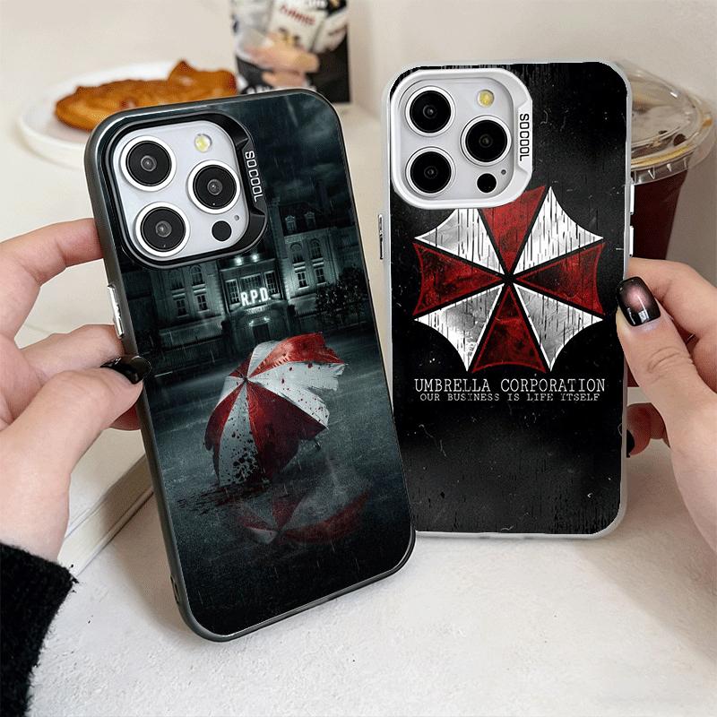 R-Resident-Evil Game Soft Phone Case for iPhone 15 16 17 Pro Max 17Air 16E 14 Plus 13 12 Mini Shockproof Cover Back Shell