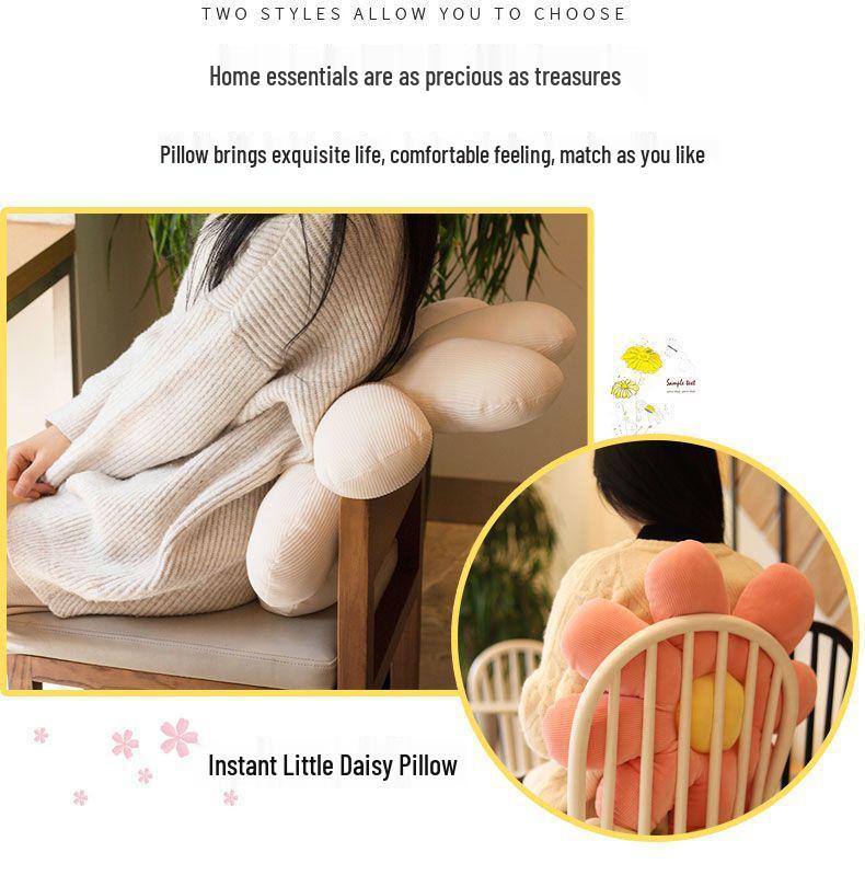 Cute Daisy Thickened Cushion for Office, Balcony, & Dining Chairs