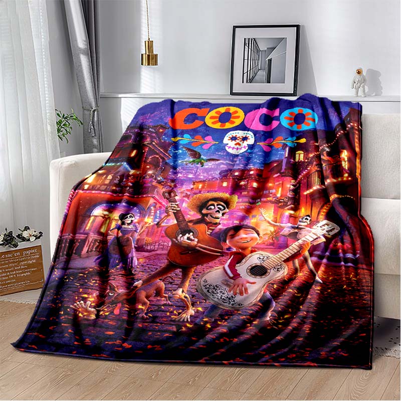 Princess and Knight Boat Scene Flannel Blanket, Magical Lantern Sky Throw Blanket