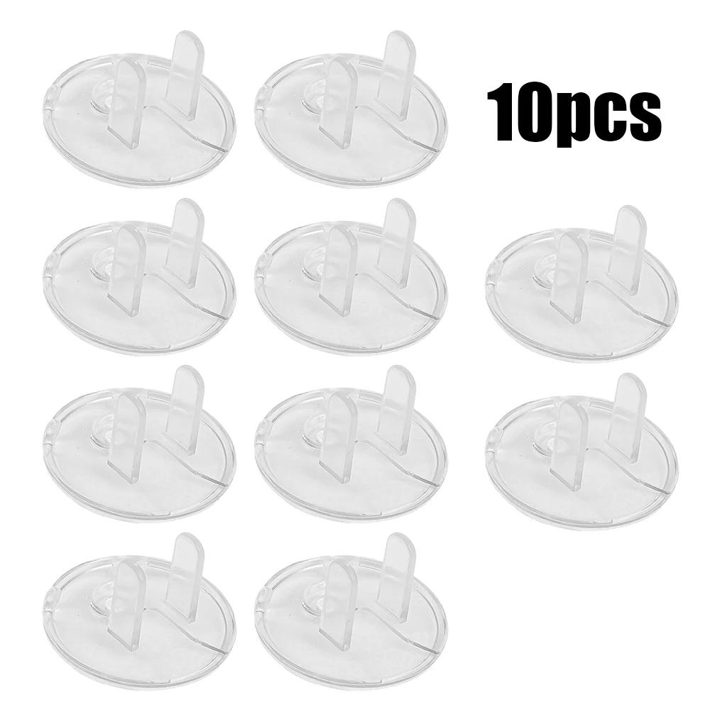 

10Pcs American Standard Power Outlet Cover Protective Electrical Safety Socket Baby Safe Guard Anti Electric Shock Protectors