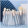 10-Piece Lanqiao Makeup Brush Set with Soft Bristles - High-Value Eyeshadow Brush Kit