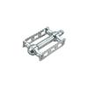 MKS Sylvan Touring Silver Bicycle Pedal Lightweight Durable Design