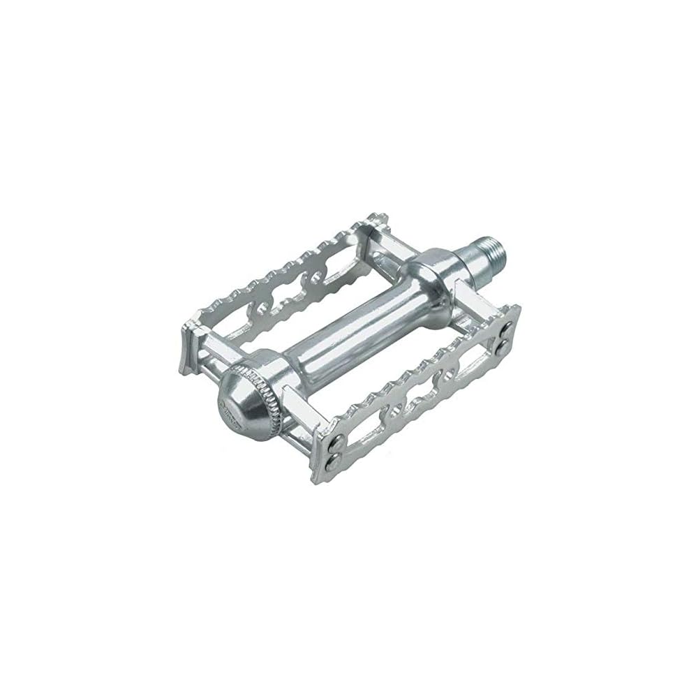 MKS Sylvan Touring Silver Bicycle Pedal Lightweight Durable Design