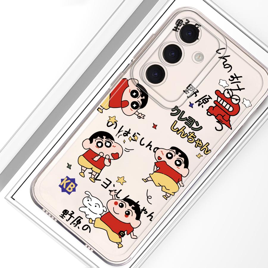 Cute Crayons Shinchan Phone Cover Case for Samsung Galaxy A54 A15 A55 A23 A14 A16 A26 A24 A33 A52 A36 A13 A34 A35 A56 A50 A25