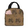 Quote Kaamelott The Fat! Insulated Lunch Bag for Kids School Cooler Thermal Food Box Tote Leakproof Lunch Boxes Container