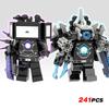 Skibidi Toileted TVman Multi Joined Mini Building Blocks Speakerman Cameraman Action Figures Model Toys for Kid Xmas Easter