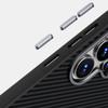 For Samsung Galaxy S26 Pro Ultra Plus Case Magnetic Wireless Charging Carbon Fiber Green Texture Mobile Phone Case