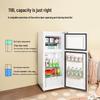 TCL 116L Compact Two-Door Refrigerator CN plug (adapter included)