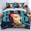Set Biancheria da Letto Hip Hop Art Rapper Leggenda Stella Camera da Letto Morbido Copriletto Moderno Copripiumino Confortevole Coperta Trapuntata E Federa