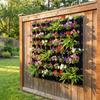 Felt Plant Bag 72 Pockets Grow Bag Durable Wall Hanging Plant Bag  Outdoor Gardening