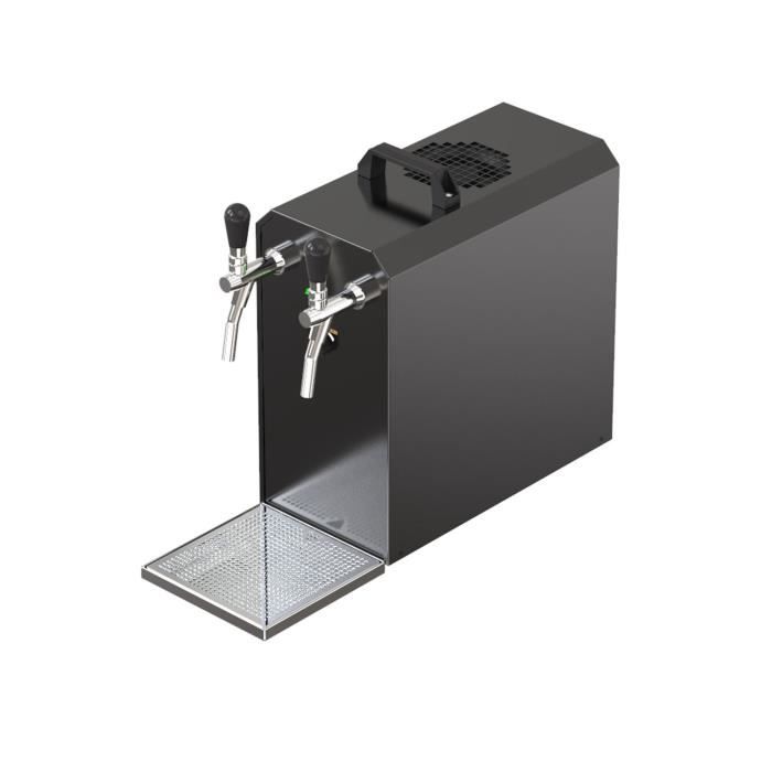 Beer Dispenser with Diaphragm Pump - Stream 50-K Beer Machine, 2-line Beer Pump, Basket, Combination Tap Head