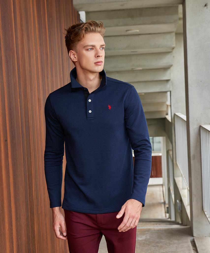 USPOLOASSN Brushed Collar T-Shirt