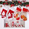 Colorful Plush Christmas Stocking With Whimsical Santa And Delightful Reindeer For Joyful Seasonal Celebrations