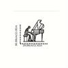 1pc Jazz Pianist Metal Wall Art Minimalist Music Decor Modern Home Office Gift
