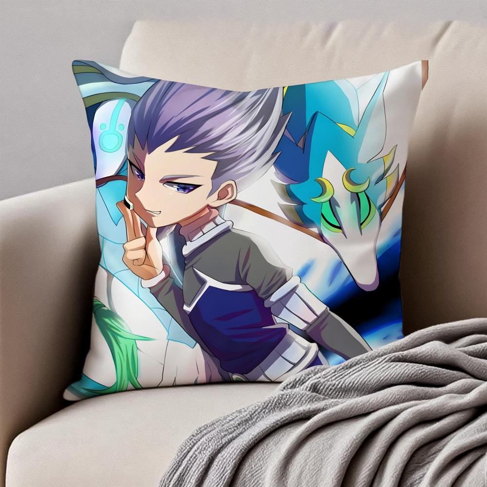 game energetic anime IInazuma EEleven Cushion Cover Pillowcase Antidustmite Invisible Zipper Short Plush Sofa Cushion