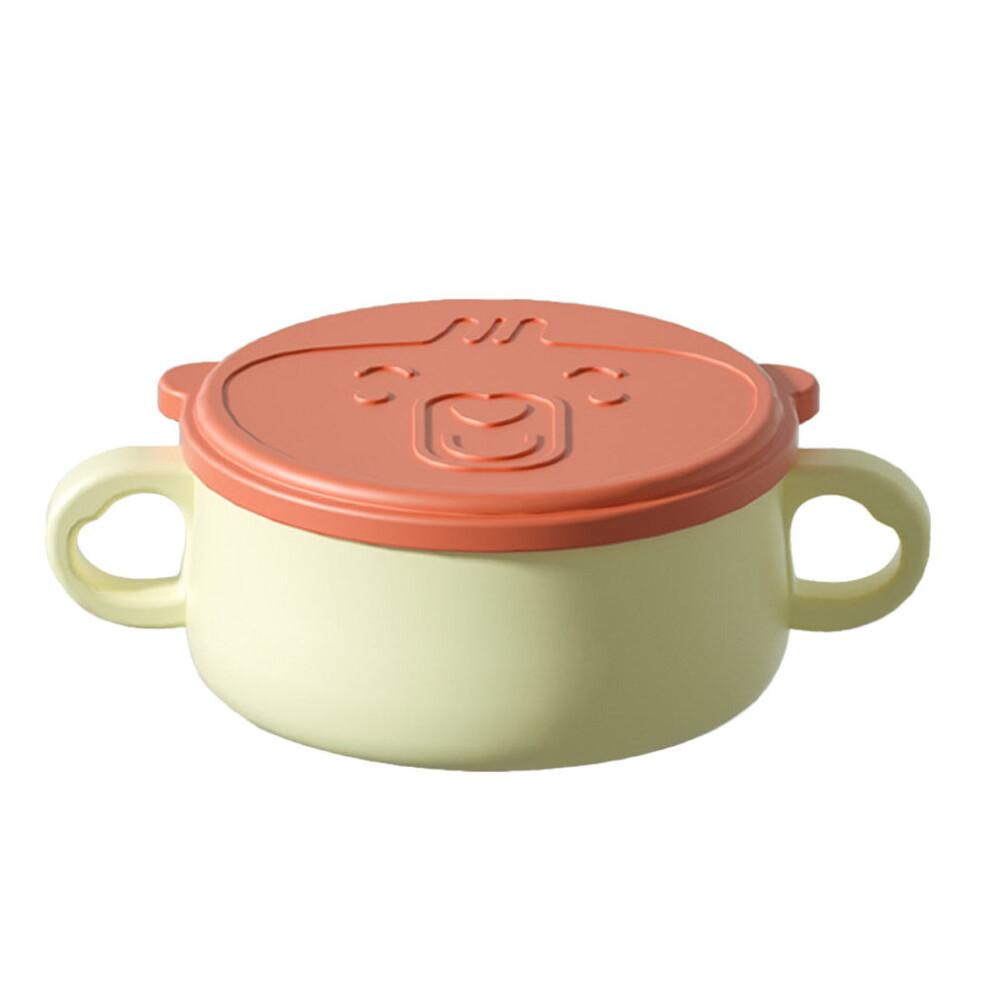Infant Food Grinding Bowl Orange Color 1pack 4.7in Length