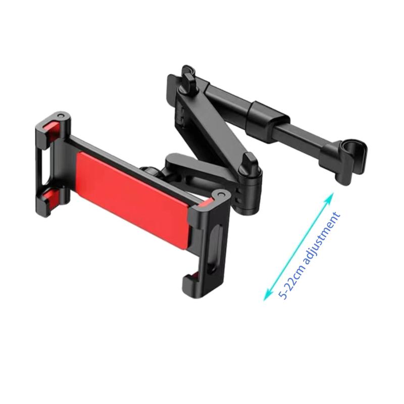 Telescopic Car Rear Pillow Phone Holder Tablet Car Stand Seat Rear Headrest Mounting Bracket For Phone Tablet 4-11 Inch