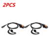 PU Wired Walkie Talkie Headset Earphones K-Plug Earpiece Headset Dual PTT G Type with Microphone for Kenwood Baofeng 888S TYT