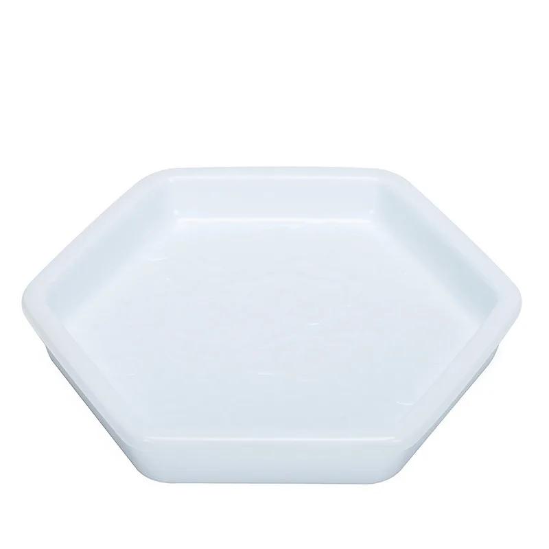 Nordic Creative Compartment Tray Household Ceramic Platter Snack Dish Nut Plate Sauce Plate Fruit Snack Plate