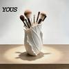 Office Supplies Holder Lotus Leaf Pen Holder, 3D Printed Bionic Desk Organizer, Cute Fresh And Natural Decor Stationery for Home Office, Nature