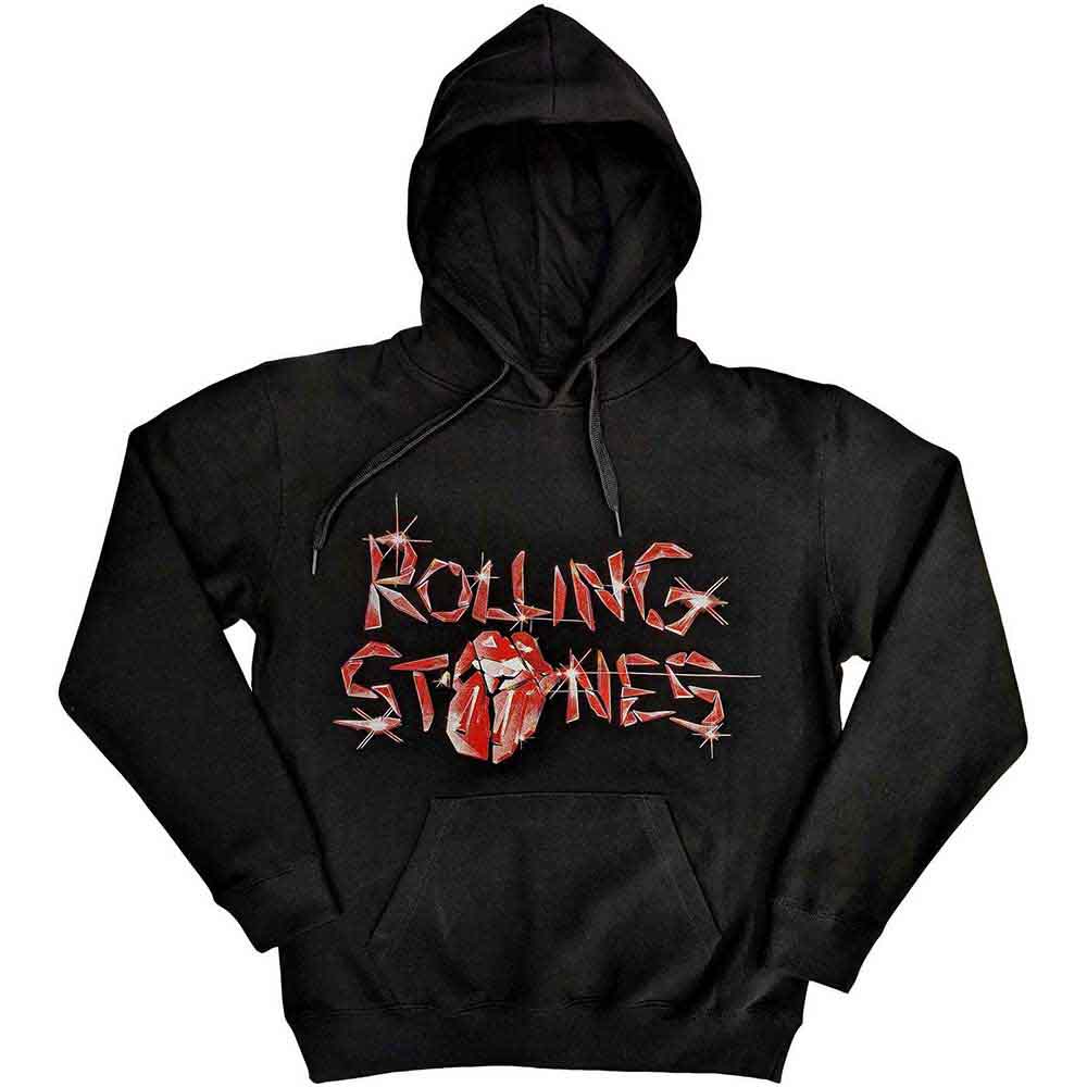 The Rolling Stones Unisex Adult Hackney Diamonds Glass Logo Hoodie