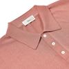 VERNO [Casual]Linen Like Button Polo Knit Pink